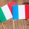 bandiere italia francia